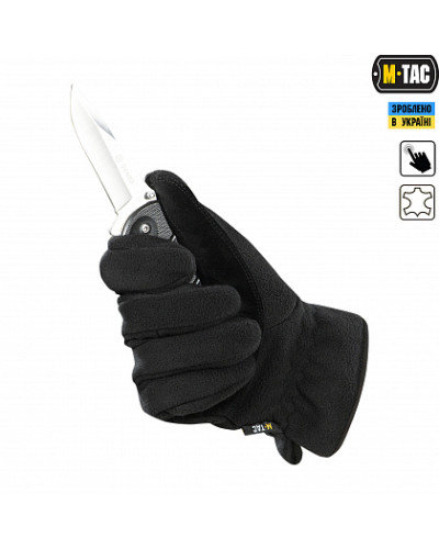 M-Tac рукавички Winter Windblock 295 Black (90004002)