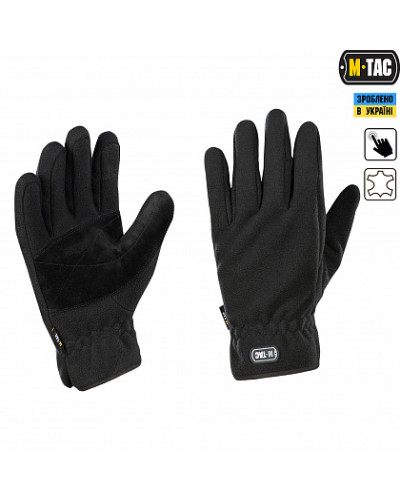 M-Tac рукавички Winter Windblock 295 Black (90004002)