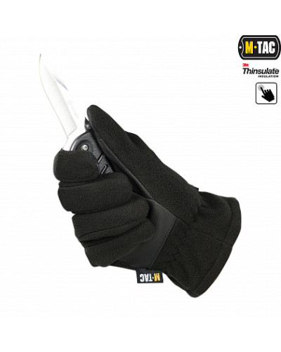 M-Tac рукавички Fleece Thinsulate Black (90309002)