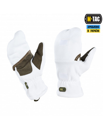 M-Tac перчатки беспалые с клапаном Winter 270 White (90312036)
