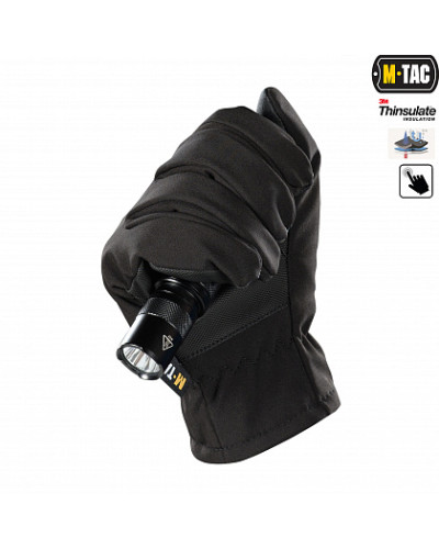 M-Tac рукавички Soft Shell Thinsulate Black (90308002)