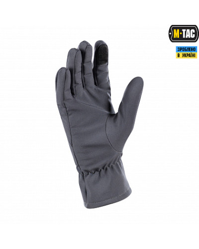 M-Tac рукавички Winter Soft Shell Grey (90010011)
