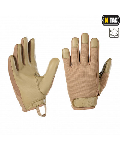 M-Tac перчатки Police Khaki (90215004)