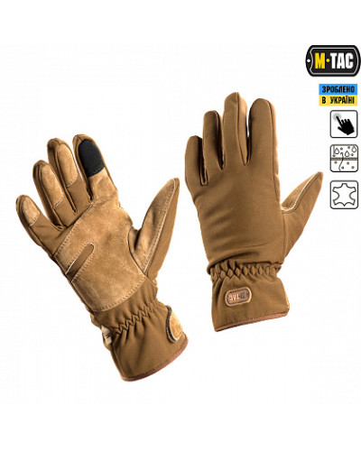 M-Tac перчатки Tactical Waterproof Coyote (90001005)