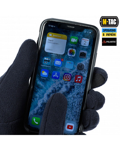M-Tac рукавички Winter Polartec Dark Navy Blue (90316015)