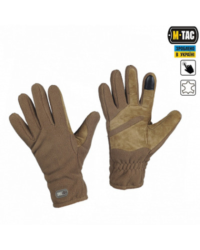 M-Tac рукавички Winter Tactical Windblock 380 Coyote (90005005)