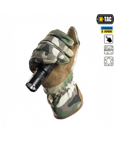 M-Tac перчатки Tactical Waterproof MC (90001008)