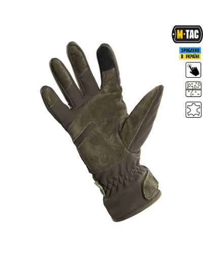 M-Tac перчатки Tactical Waterproof Olive (90001001)