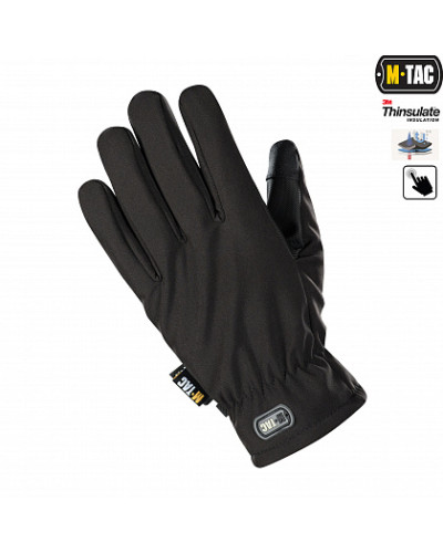 M-Tac рукавички Soft Shell Thinsulate Black (90308002)