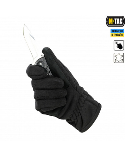 M-Tac рукавички Winter Tactical Windblock 380 Black (90005002)