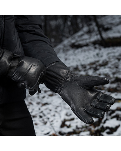 M-Tac рукавички зимові шкіряні Black (90315002)
