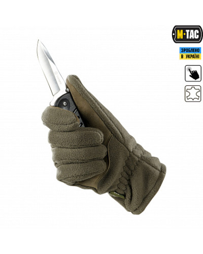 M-Tac рукавички Winter Tactical Windblock 380 Olive (90005001)