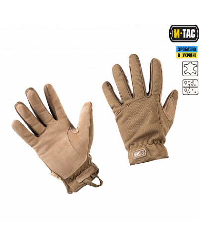 M-Tac перчатки Scout Tactical Coyote (90007005)