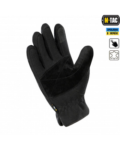 M-Tac рукавички Winter Windblock 295 Black (90004002)