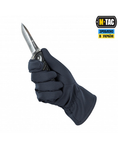 M-Tac рукавички Winter Soft Shell Dark Navy Blue (90010015)
