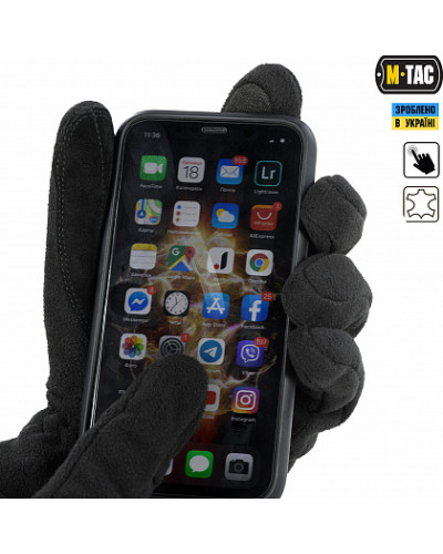 M-Tac рукавички Winter Windblock 295 Black (90004002)