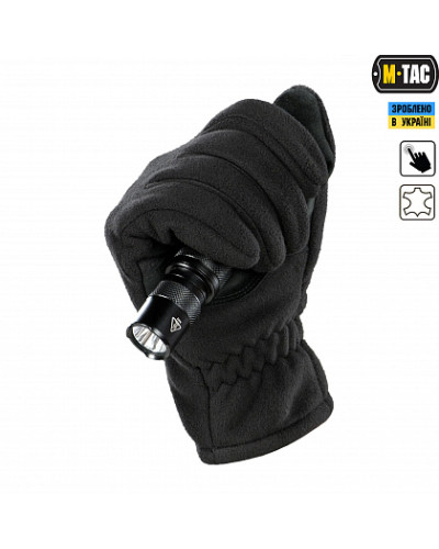 M-Tac рукавички Winter Tactical Windblock 380 Black (90005002)