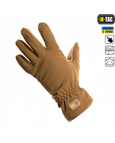M-Tac перчатки Tactical Waterproof Coyote (90001005)