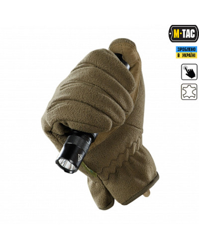 M-Tac рукавички Winter Windblock 295 Olive (90004001)