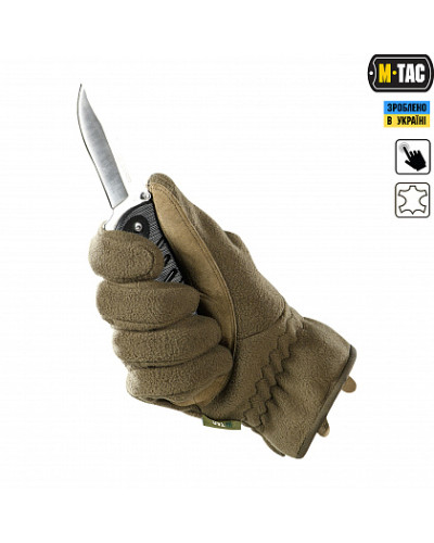 M-Tac рукавички Winter Windblock 295 Olive (90004001)