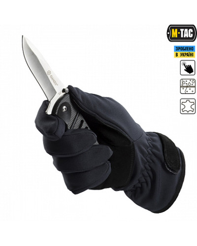 M-Tac перчатки Tactical Waterproof Dark Navy Blue (90001015)