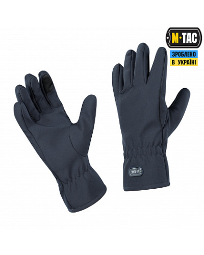 M-Tac рукавички Winter Soft Shell Dark Navy Blue (90010015)