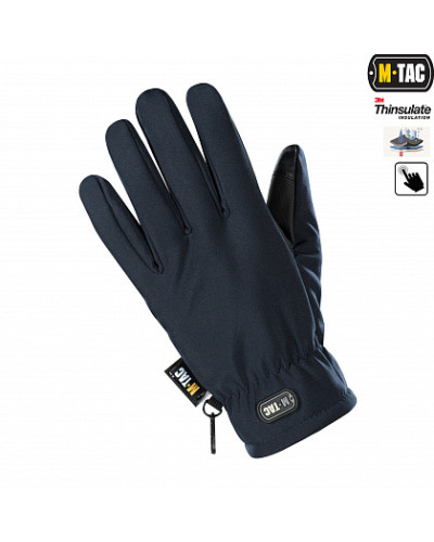 M-Tac рукавички Soft Shell Thinsulate Navy Blue (90308015)