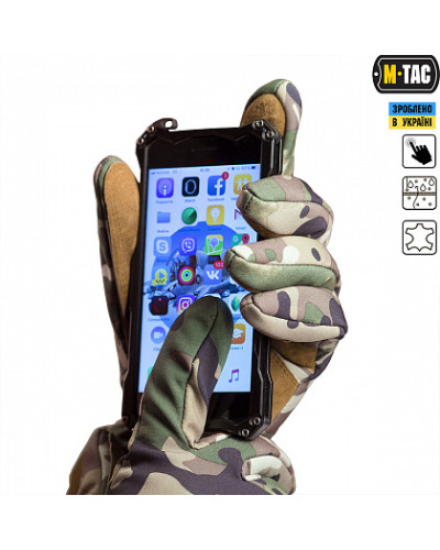 M-Tac перчатки Tactical Waterproof MC (90001008)