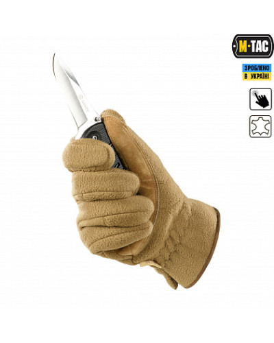 M-Tac рукавички Winter Windblock 295 Tan (90004005)