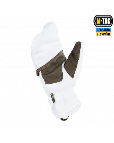 M-Tac перчатки беспалые с клапаном Winter 270 White (90312036)