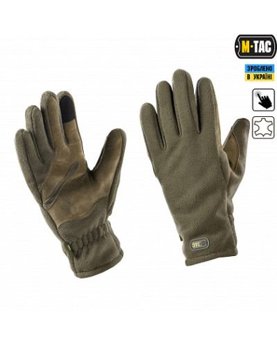 M-Tac рукавички Winter Tactical Windblock 380 Olive (90005001)