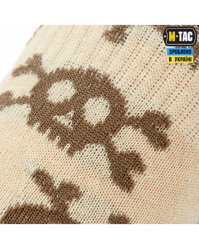 M-Tac носки легкие Mk.3 Pirate Skull Sand (30903913)