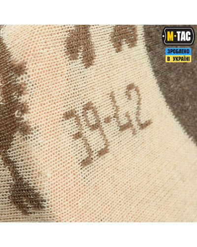 M-Tac носки легкие Mk.3 Pirate Skull Sand (30903913)