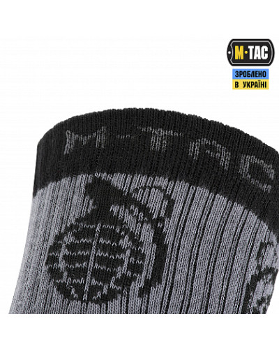 M-Tac шкарпетки легкі Mk.3 Grenades Dark Grey (30903712)