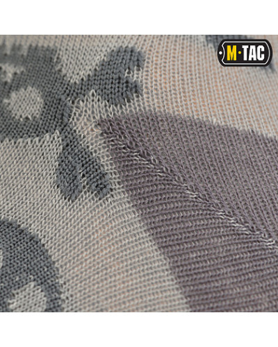 M-Tac носки легкие Mk.3 Pirate Skull Light Grey (30903911)