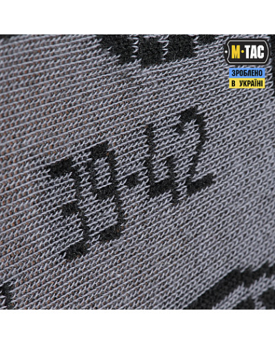 M-Tac шкарпетки легкі Mk.3 Grenades Dark Grey (30903712)