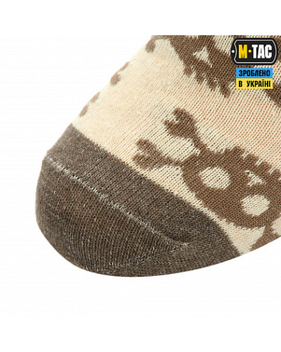 M-Tac носки легкие Mk.3 Pirate Skull Sand (30903913)