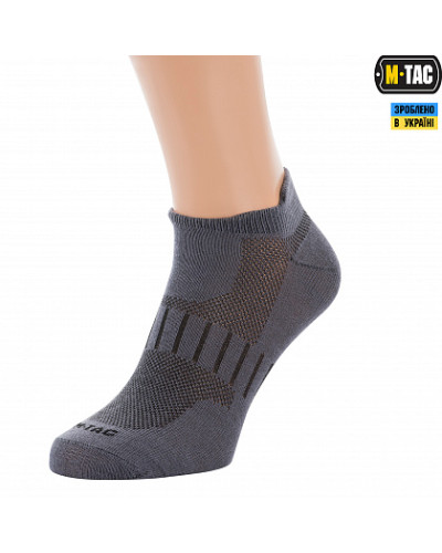 M-Tac шкарпетки спортивні легкі Dark Grey (30906012)