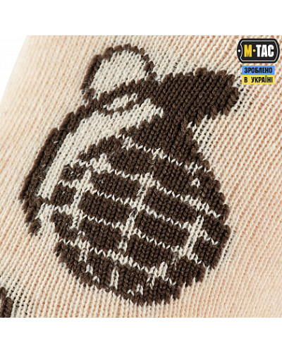 M-Tac шкарпетки легкі Mk.3 Grenades Sand (30903713)