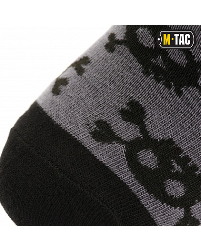 M-Tac носки легкие Mk.3 Pirate Skull Dark Grey (30903912)