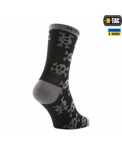 M-Tac носки легкие Mk.3 Pirate Skull Black (30903902)