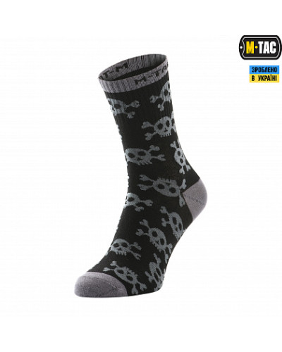 M-Tac носки легкие Mk.3 Pirate Skull Black (30903902)