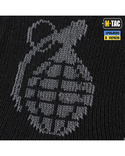 M-Tac шкарпетки легкі Mk.3 Grenades Black (30903702)