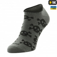 M-Tac шкарпетки літні легені Pirate Skull Olive