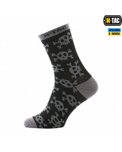 M-Tac носки легкие Mk.3 Pirate Skull Black (30903902)