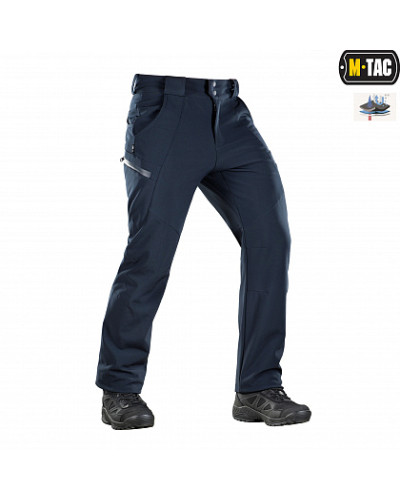 M-Tac штани Soft Shell Winter Dark Navy Blue (20306015)