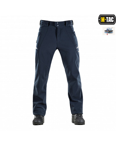 M-Tac штани Soft Shell Winter Dark Navy Blue (20306015)