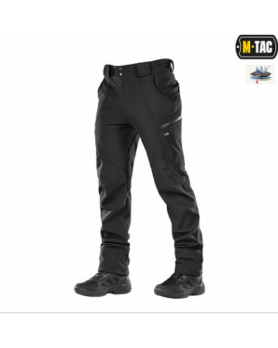 M-Tac штани Soft Shell Winter Black (20306002)