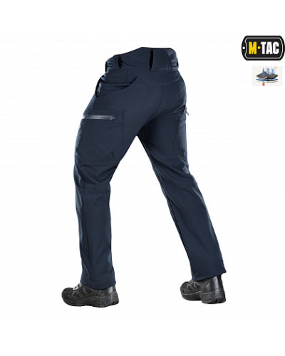 M-Tac штани Soft Shell Winter Dark Navy Blue (20306015)