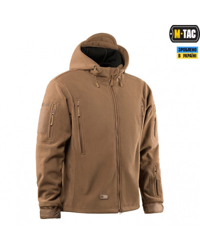 Куртка M-TAC ФЛІСОВА WINDBLOCK DIVISION GEN.II COYOTE (20413050)